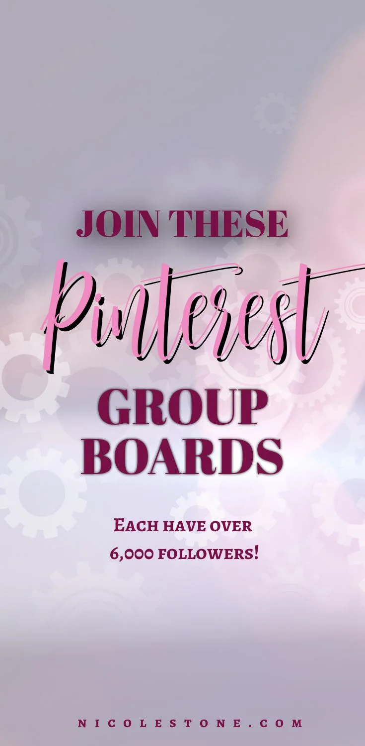 Join these Pinterest group boards - over 6,000 followers each! Also Tailwind Tribes you should join. #socialmedia #pinterest #marketing #marketing