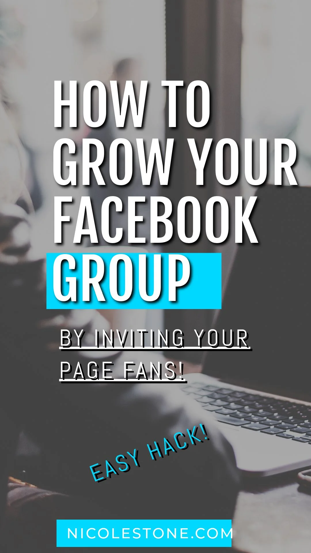 Grow your Facebook group easily with this quick tip! This is the best way to get your group growing!