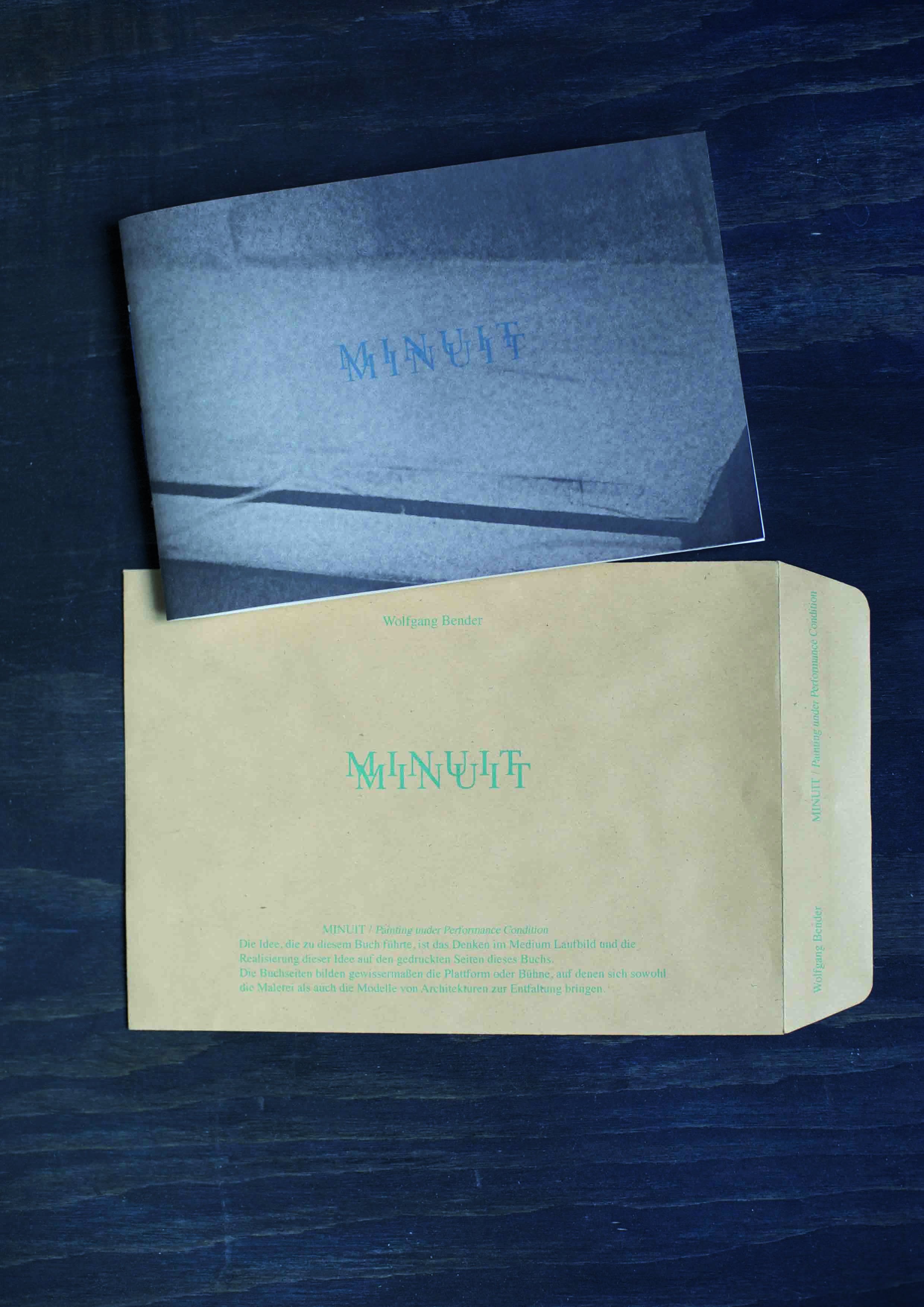 MINUIT, Artist Book, self publishing, pigmented ink on Hahnemühle Nostalgie 190gr., hand binding, envelope, Vienna, August 2015    PHOTOGRAPHS:  lambda C-print,  70 x 105 cm