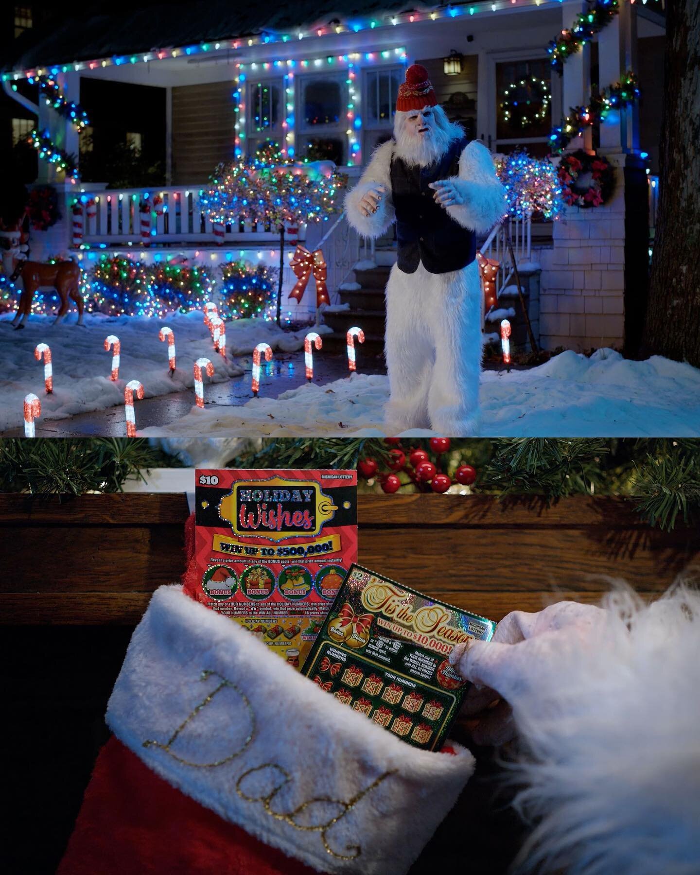 Get ready for a dash of holiday hilarity! Our bungling Yeti is on a mission to sprinkle wonder throughout the season for adults. Directed by Jordan Brady. Cinematography by Ben Brady. #smzadvertising #michiganlottery #happyholidays