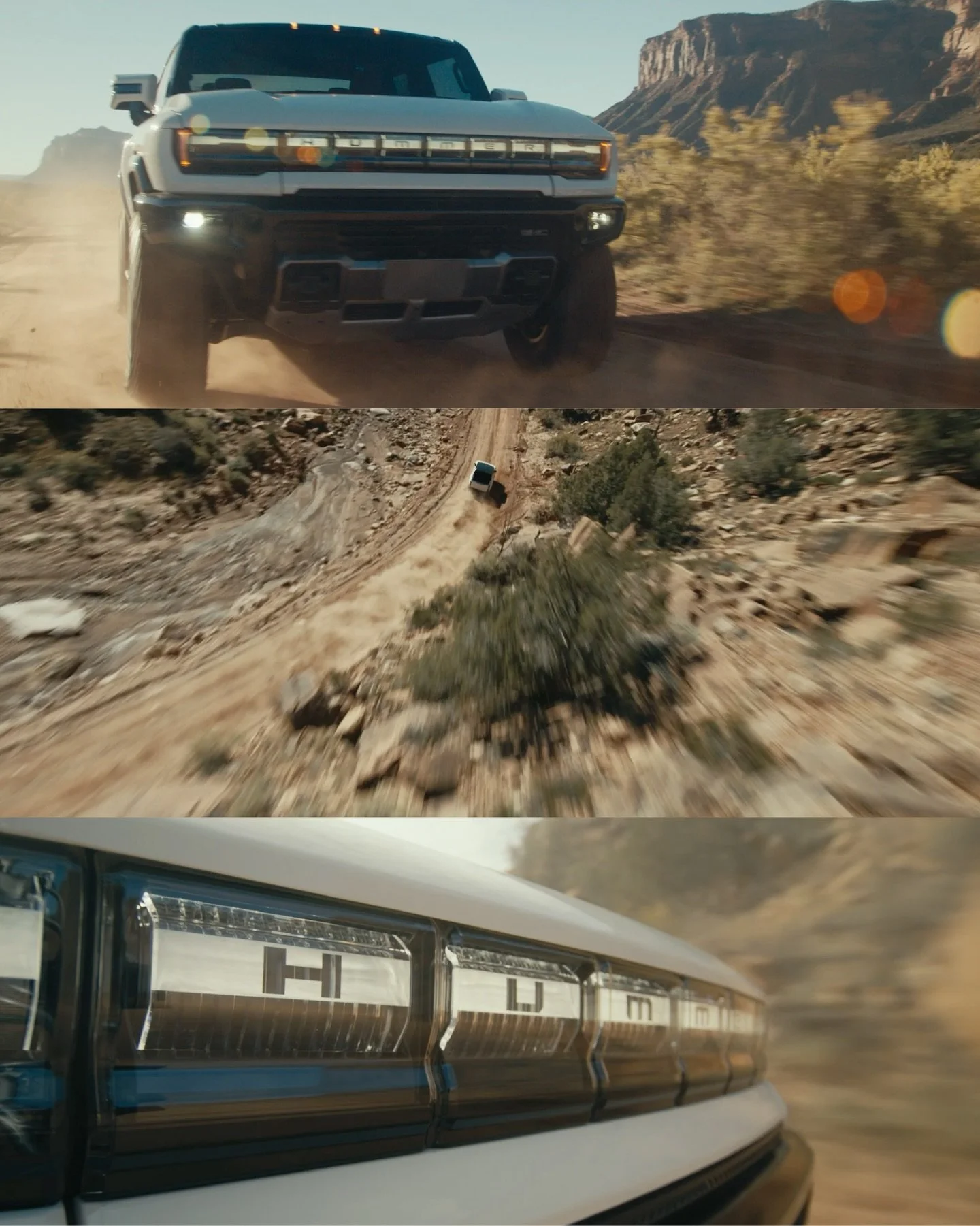 Frames from our Push The Button Hummer EV spot. Directed by Josh Hayward. Cinematography by Eric Ulbrich &amp; Tommy Daguanno.

#gmc #hummerev