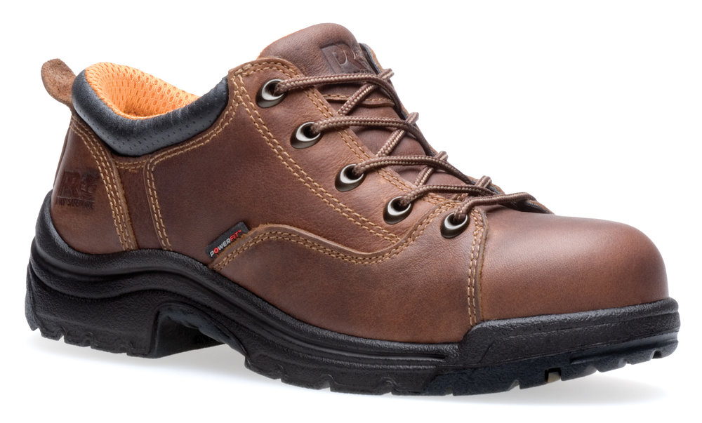 Women's Pro® Titan® Alloy Toe Work Shoe - (Brown) — Gilvin's Boots & Shoes