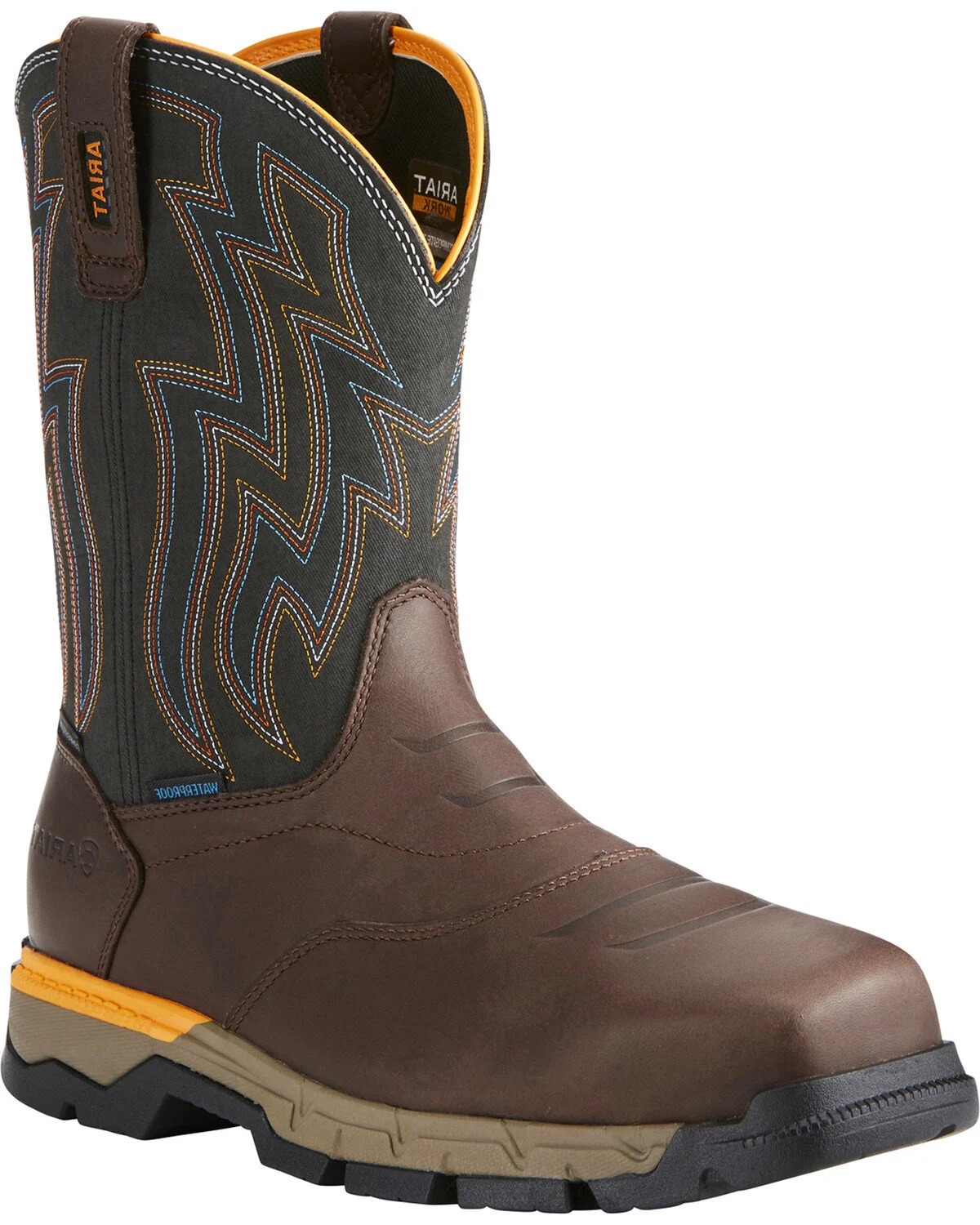 cowboy steel toe work boots