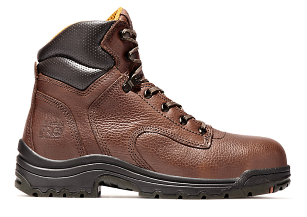 Men's Timberland Titan® 6" Alloy Toe Work - (Brown) — Gilvin's Boots &