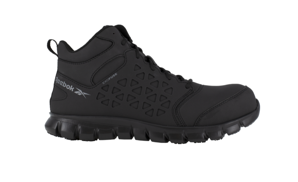 Reebok - Men's Sublite Cushion Work - Athletic Oxford - RB4059 (Black) —  Gilvin's Boots & Shoes