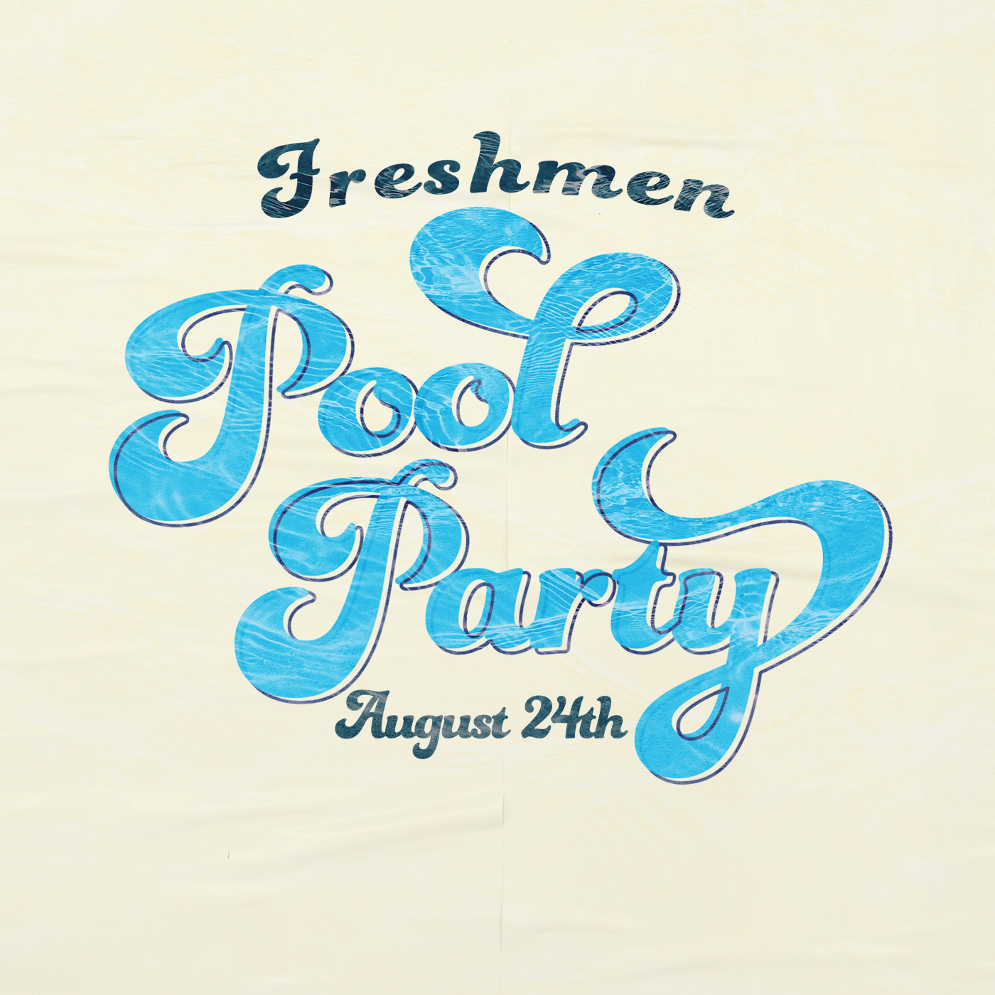 Freshmen Pool Party