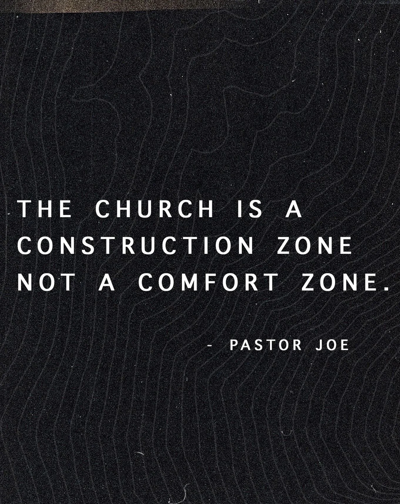 Are you willing to get out of your comfort zone this week and live life as a believer?