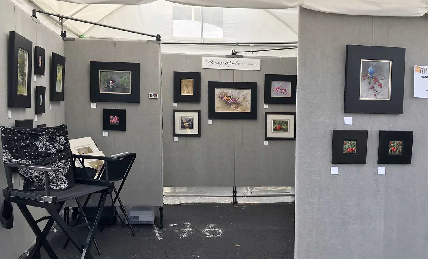 Nancy Murty Art, Clothesline Festival at the Memorial Art Gallery