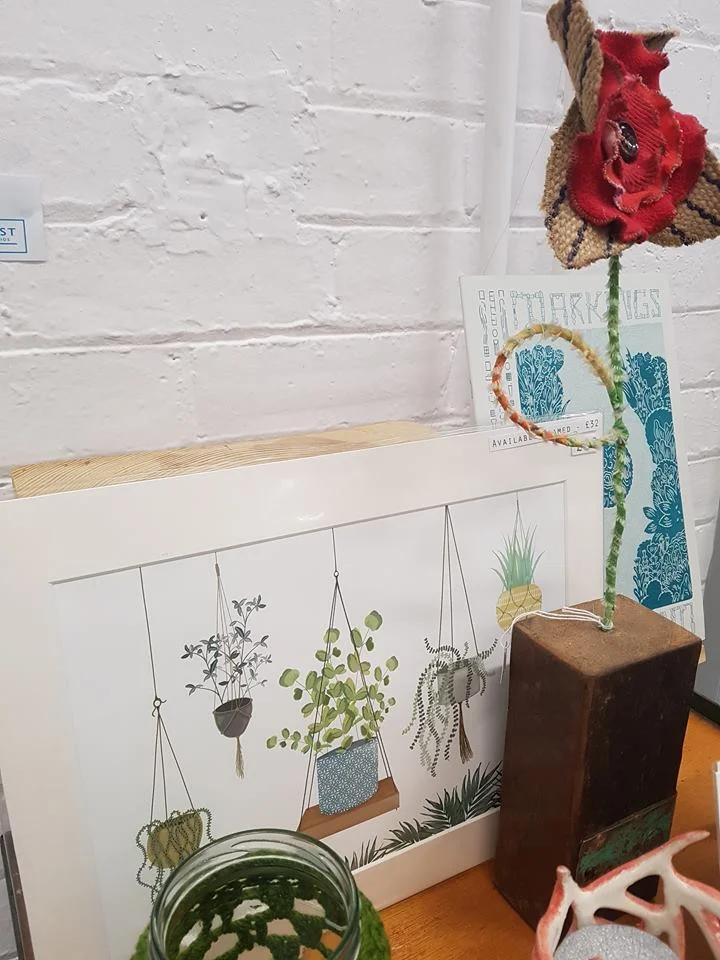 Jemma Banks, Plants Print, £20 or £32 framed