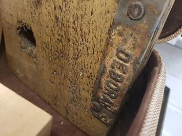 …detail on the clock - Do you know anyone called Deborah?