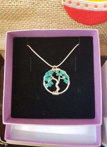 Tree of Life Necklace (Hallmarked Silver) by Kate Singleton £45