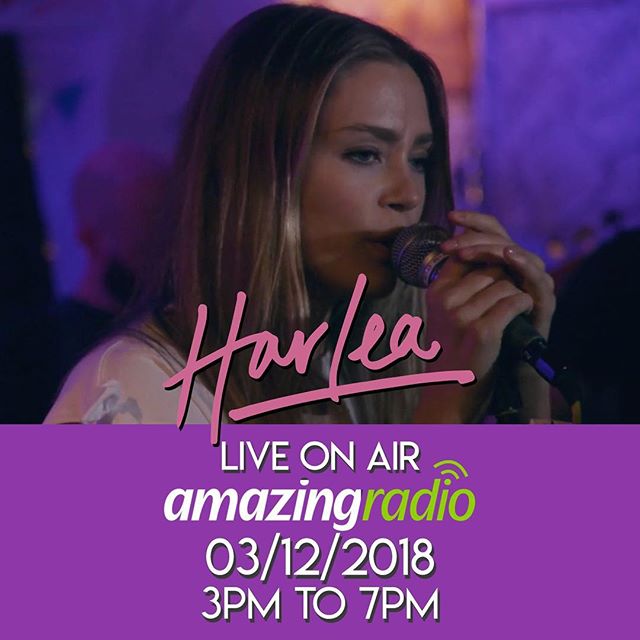 Tomorrow (Dec 3rd) I will be live on air on @amazingradio from 3pm with host Frankie Francis chatting and playing some tunes on air! Make sure to tune in through their website. 📻🎉 Harlea. x #BeautifullMess