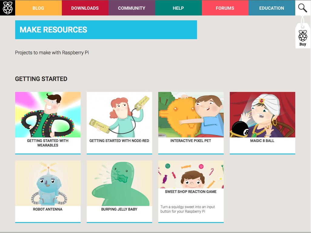 CLICK HERE to visit the Raspberry Pi website which is full of information about what it is & what you can do with it. It has forums & educational resources to use with your students & lots of fun ideas from creating wearable technology to activating food!
