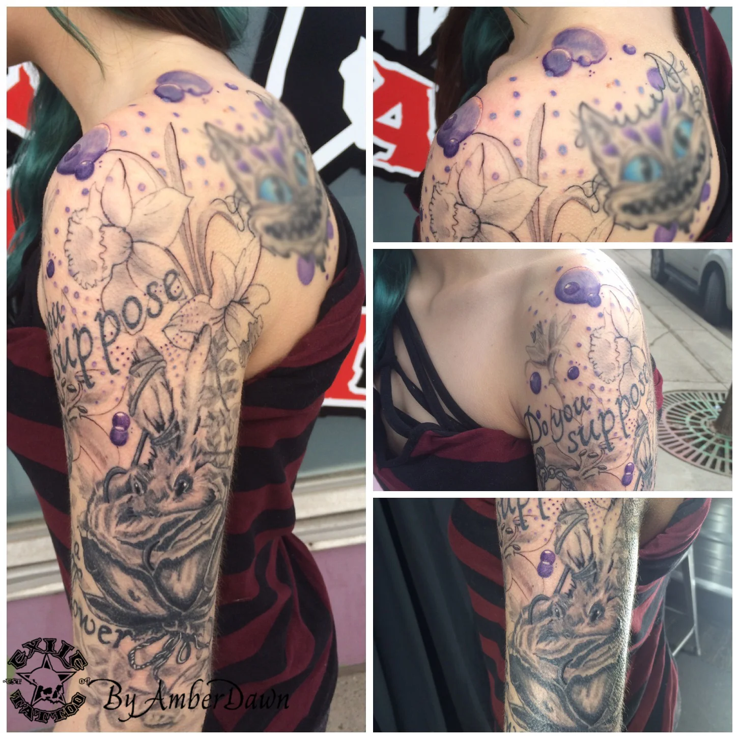 Alice in Wonderland Tattoo