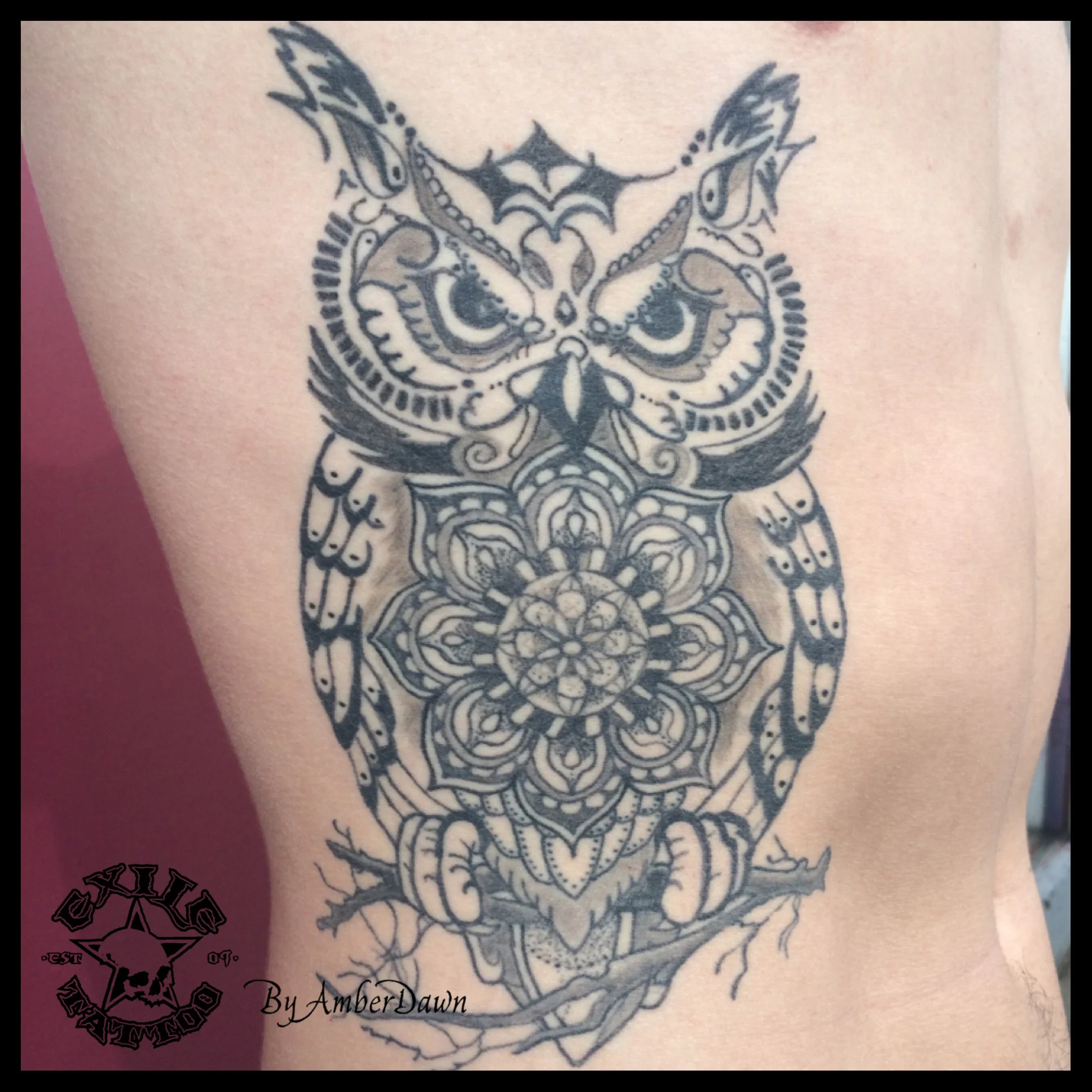 Mandala Owl