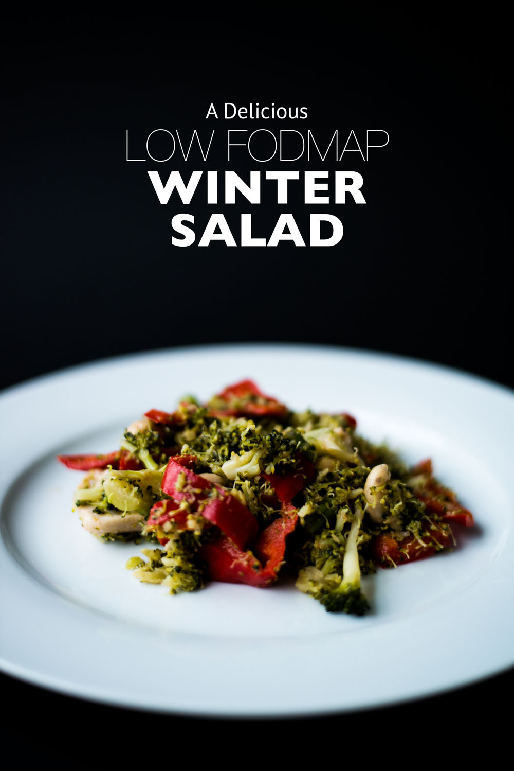 A Delicious Low FODMAP Winter Salad by Olivia Bossert from oliviablogs.com