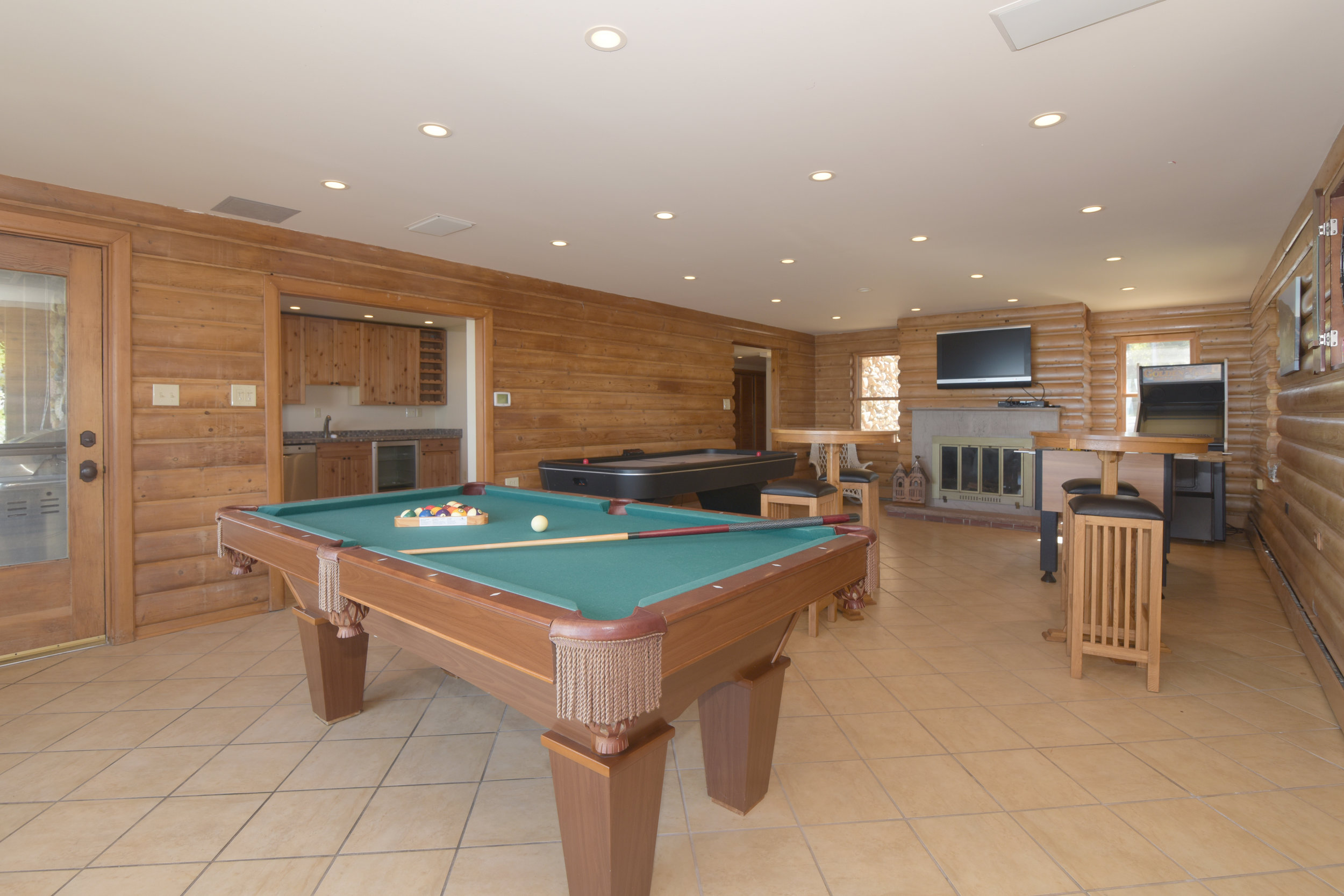  Game room at Lakefront property in Indiana Dunes.  