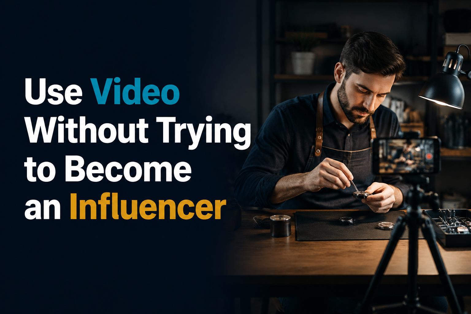 Use Video Without Trying to Become an Influencer