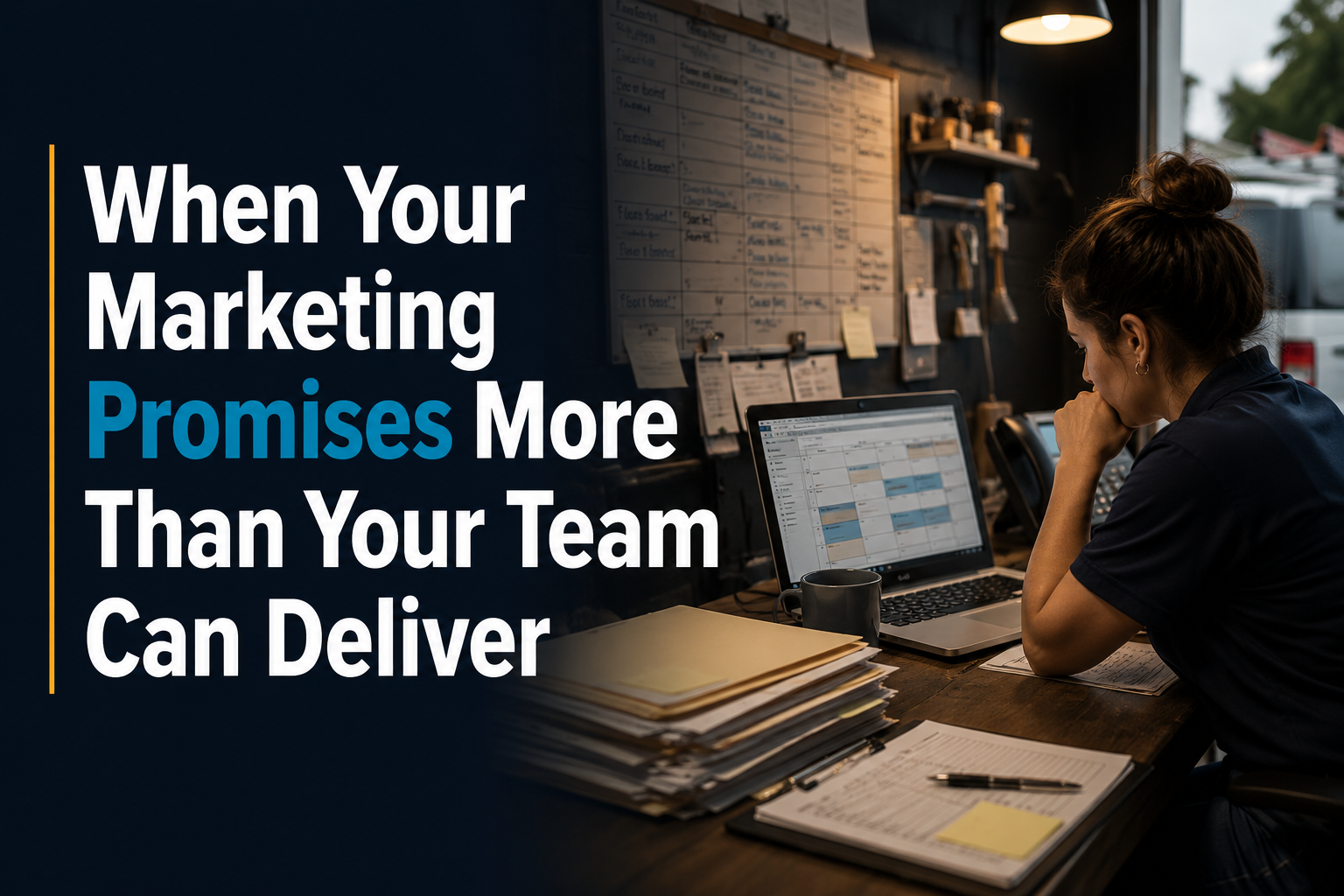 When Your Marketing Promises More Than Your Team Can Deliver