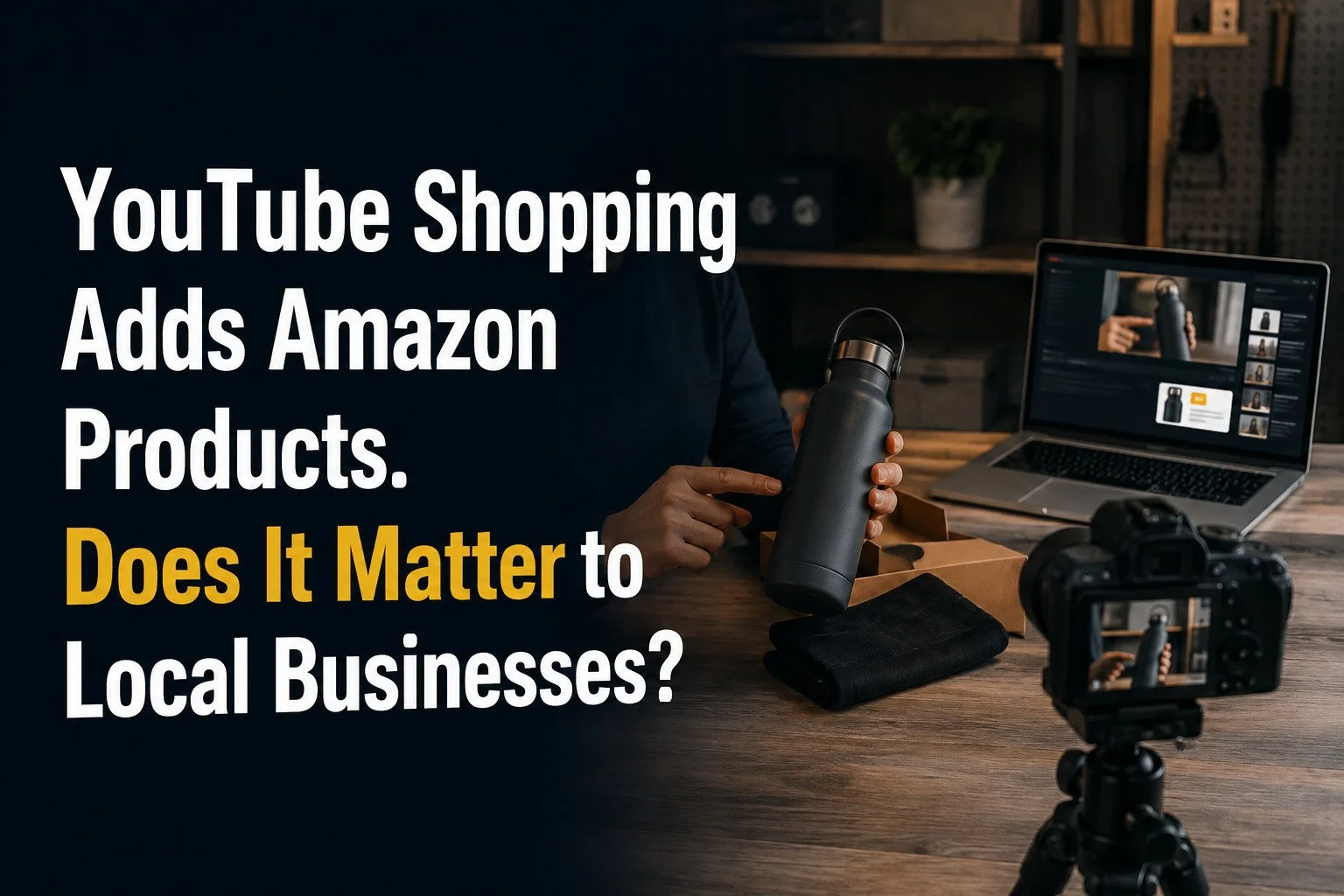 YouTube Shopping Adds Amazon Products. Does It Matter to Local Businesses?