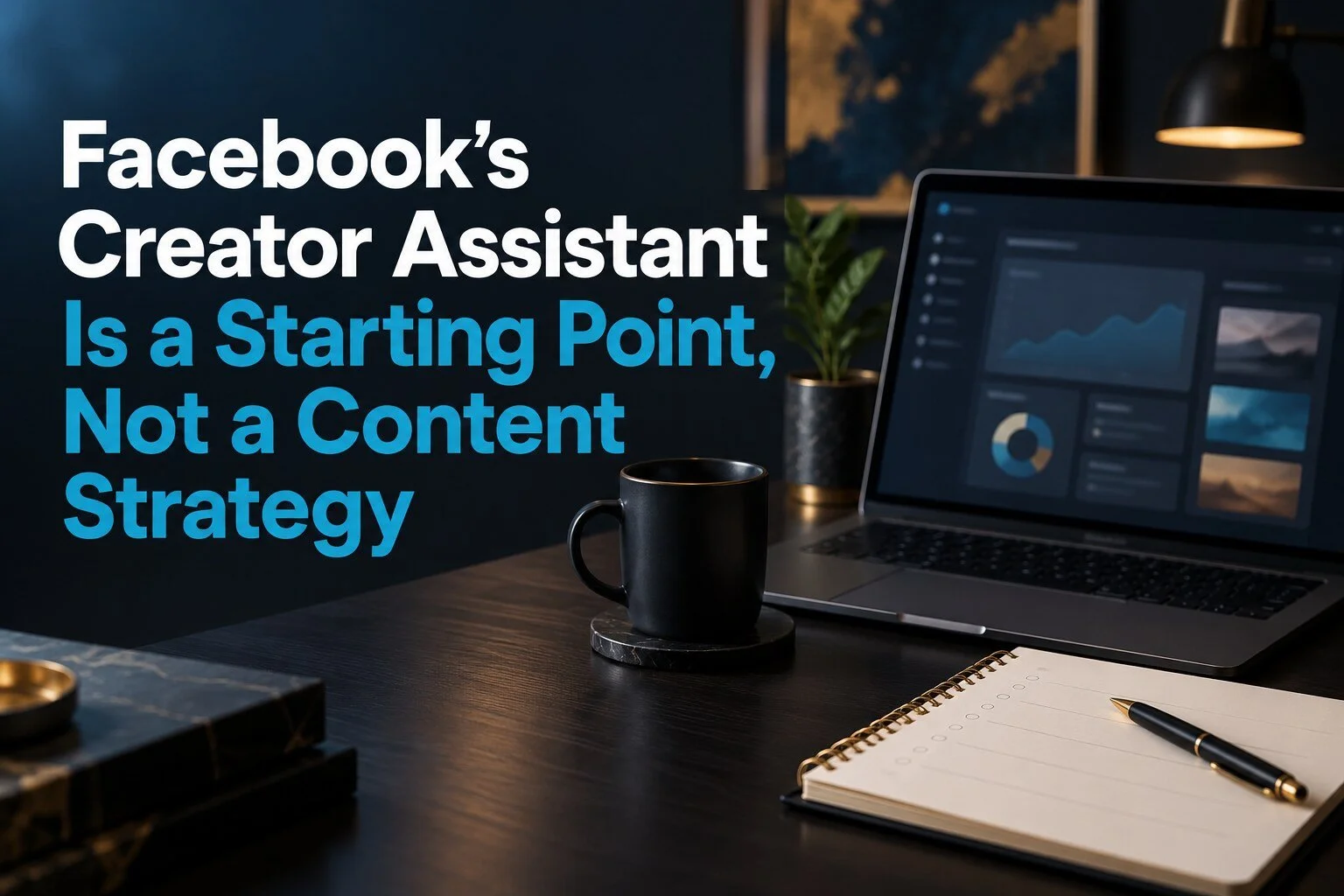 Facebook’s Creator Assistant Is a Starting Point, Not a Content Strategy