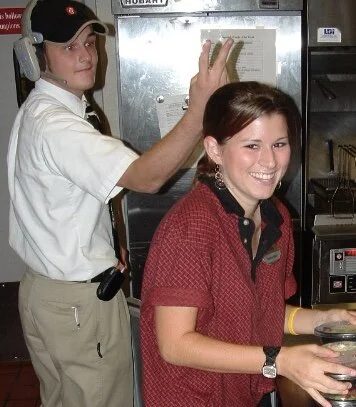Daniel when he worked here in GA at Chick-fil-A Riverstone Parkway.