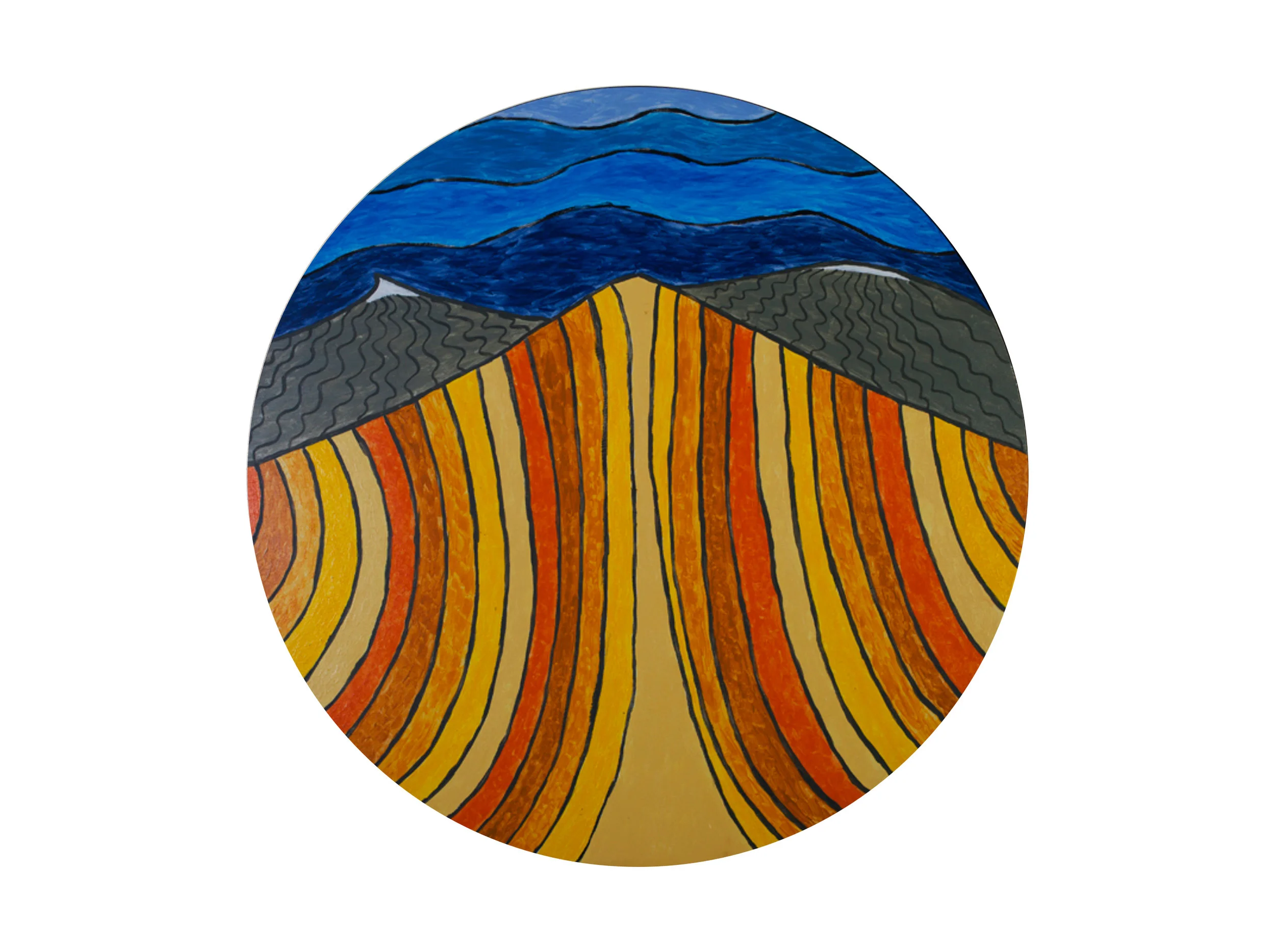 Pele’s Lava Shawl Unfurls