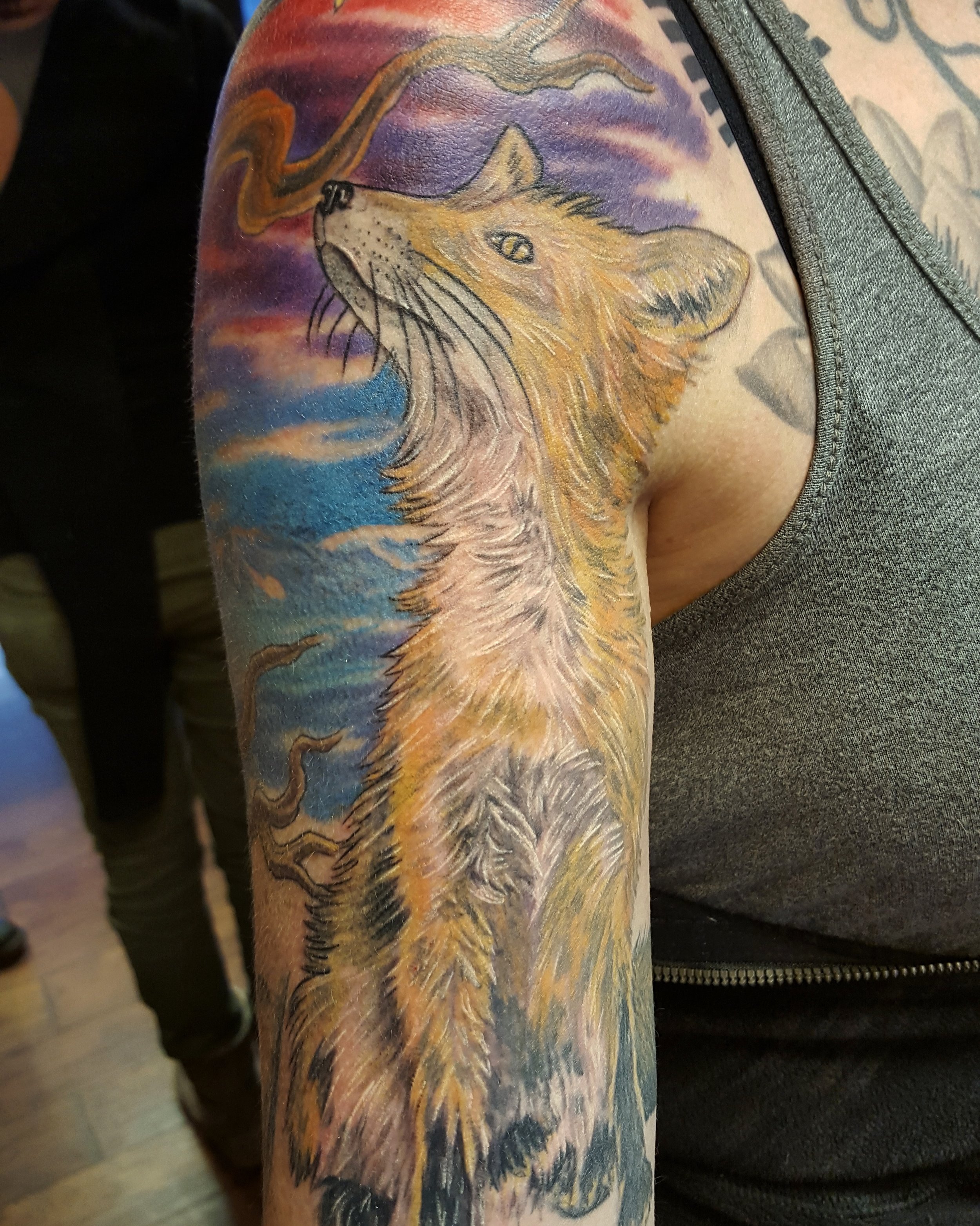 Greg Heinz Tattoos - Fox