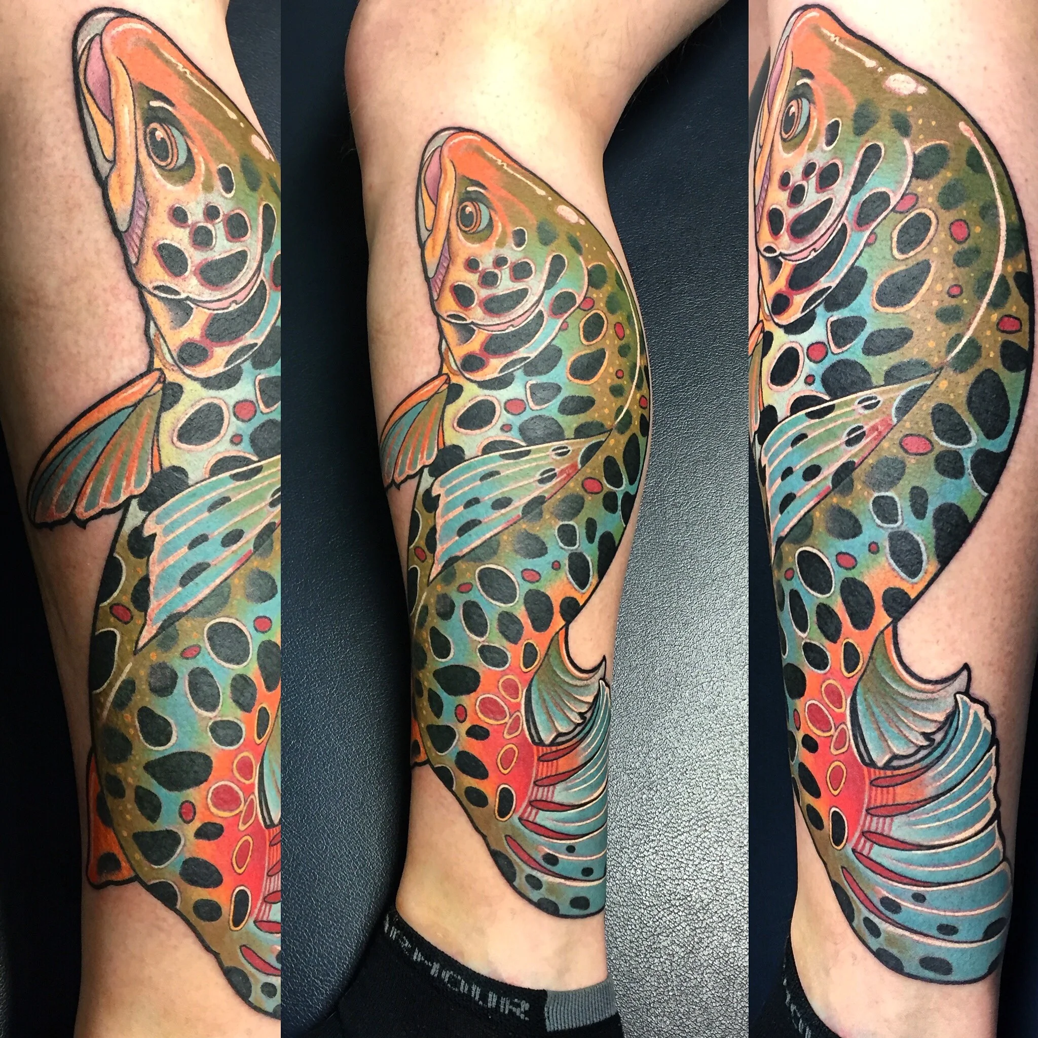Erik Campbell Tattoos - Fish