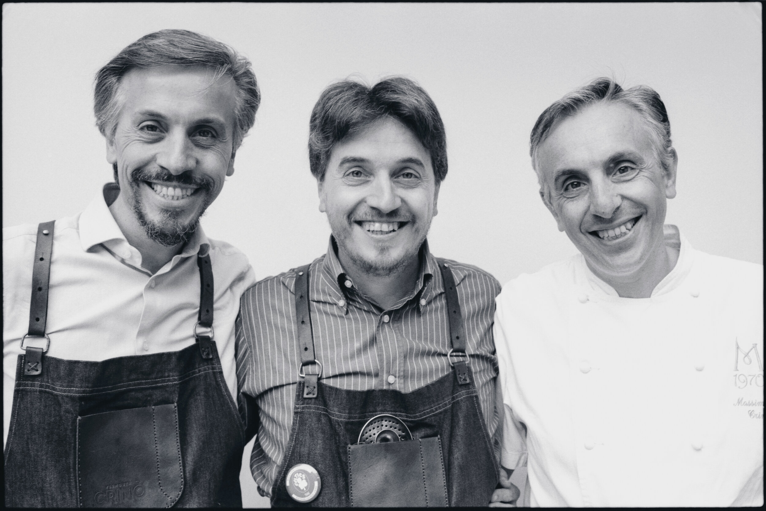 Fabio, Luca and Massimo Crinò, Milan, 2018
