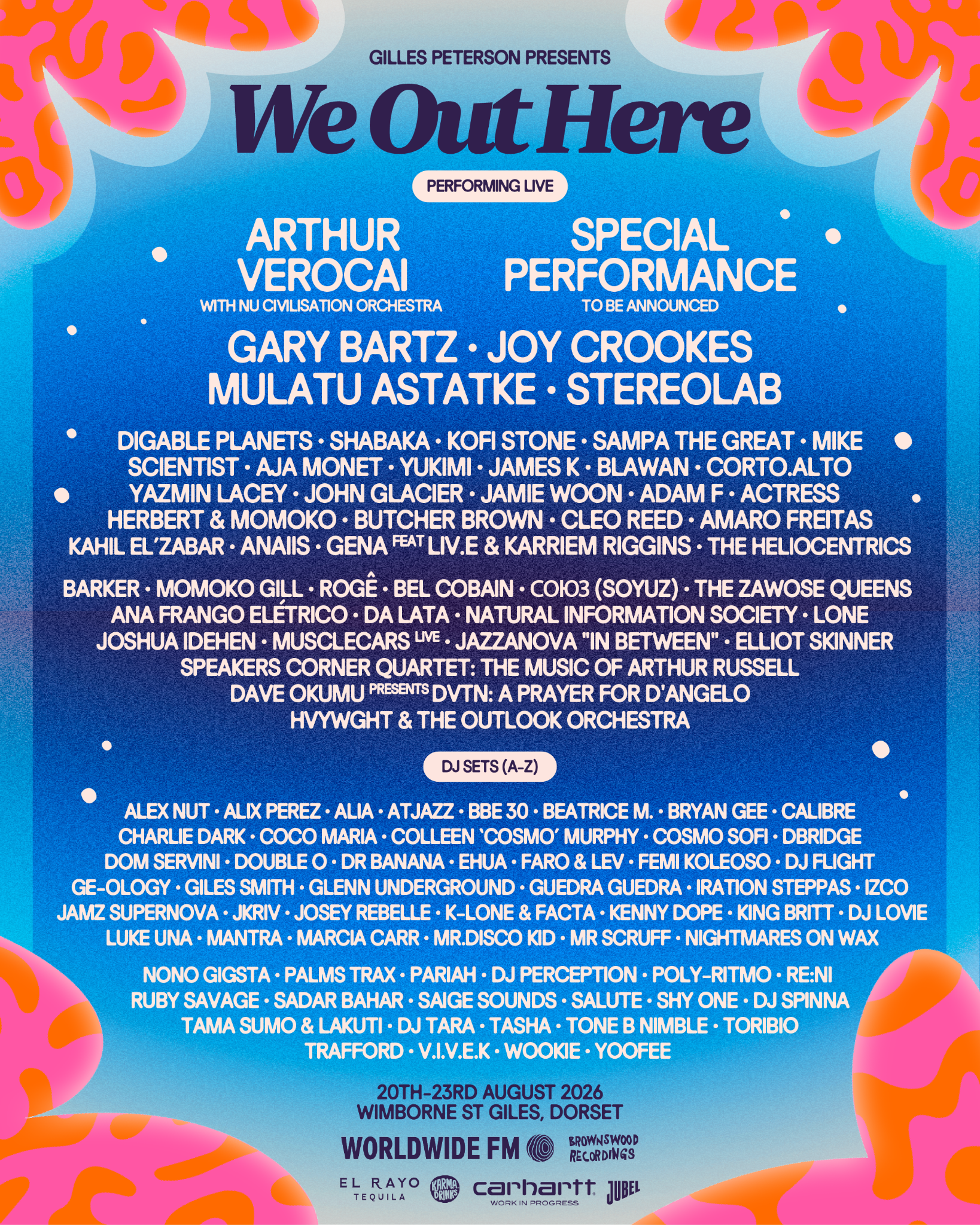 Gilles Peterson’s We Out Here Festival 2026