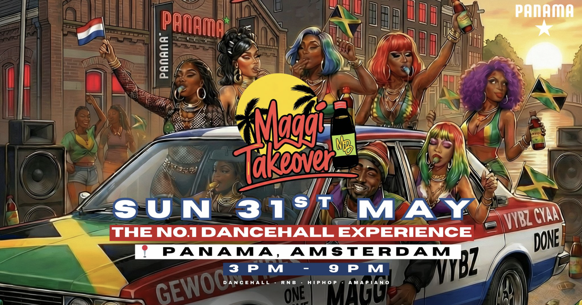 MAGGI Brunch brings a fresh new energy to Amsterdam’s dancehall scene