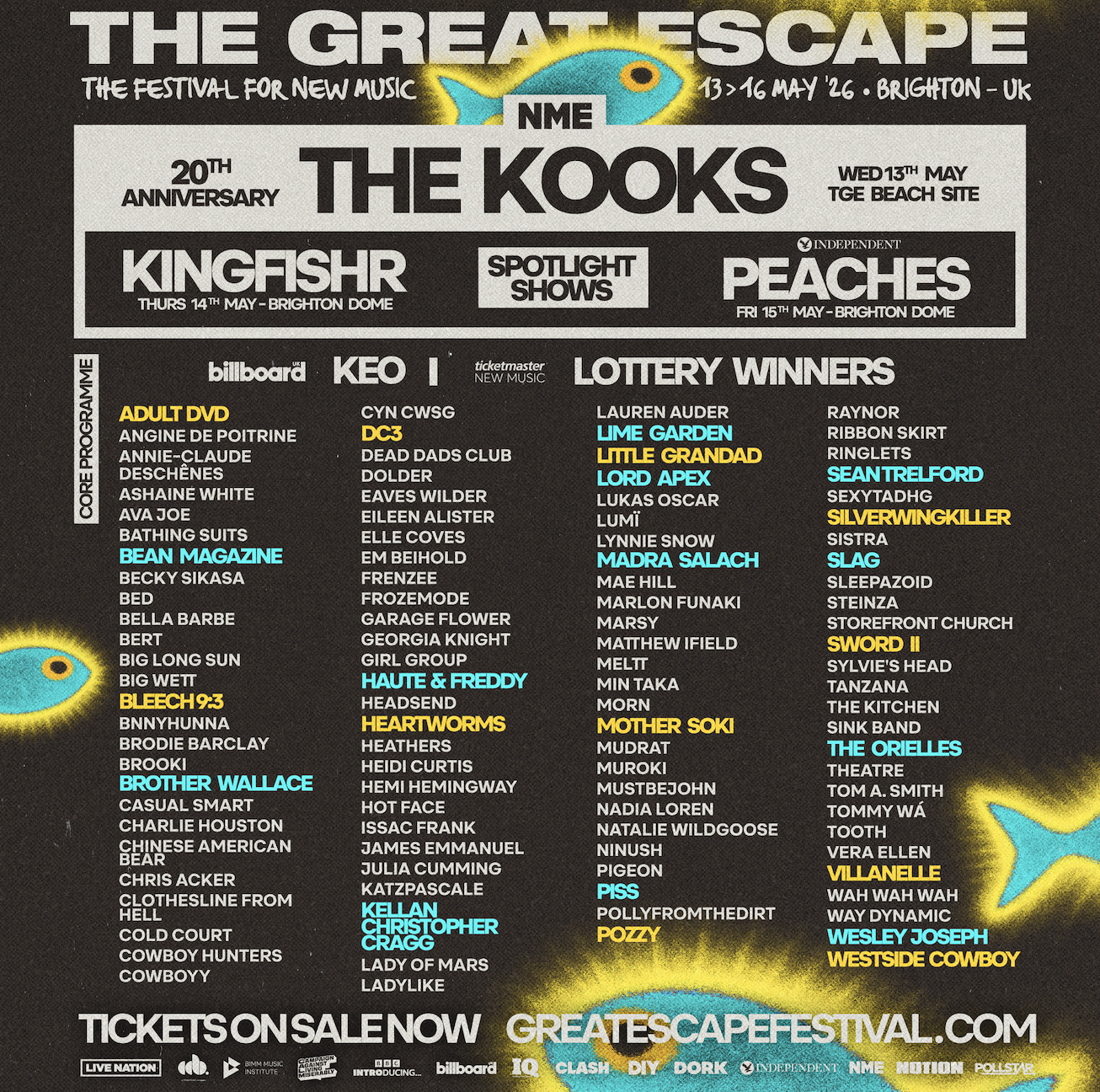 The Great Escape 2026