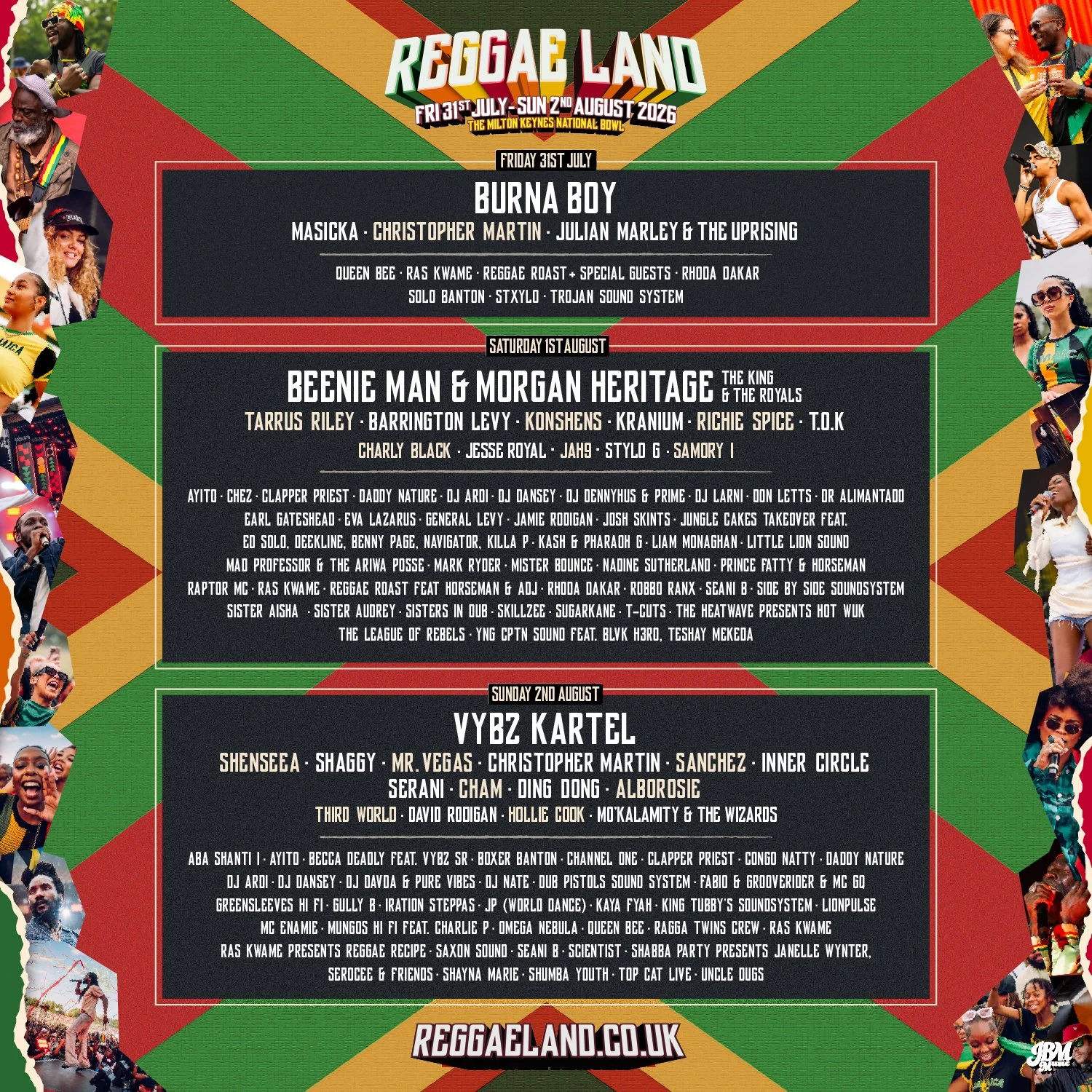 Reggae Land 2026: One week to go until the UK's biggest celebration of reggae and dancehall