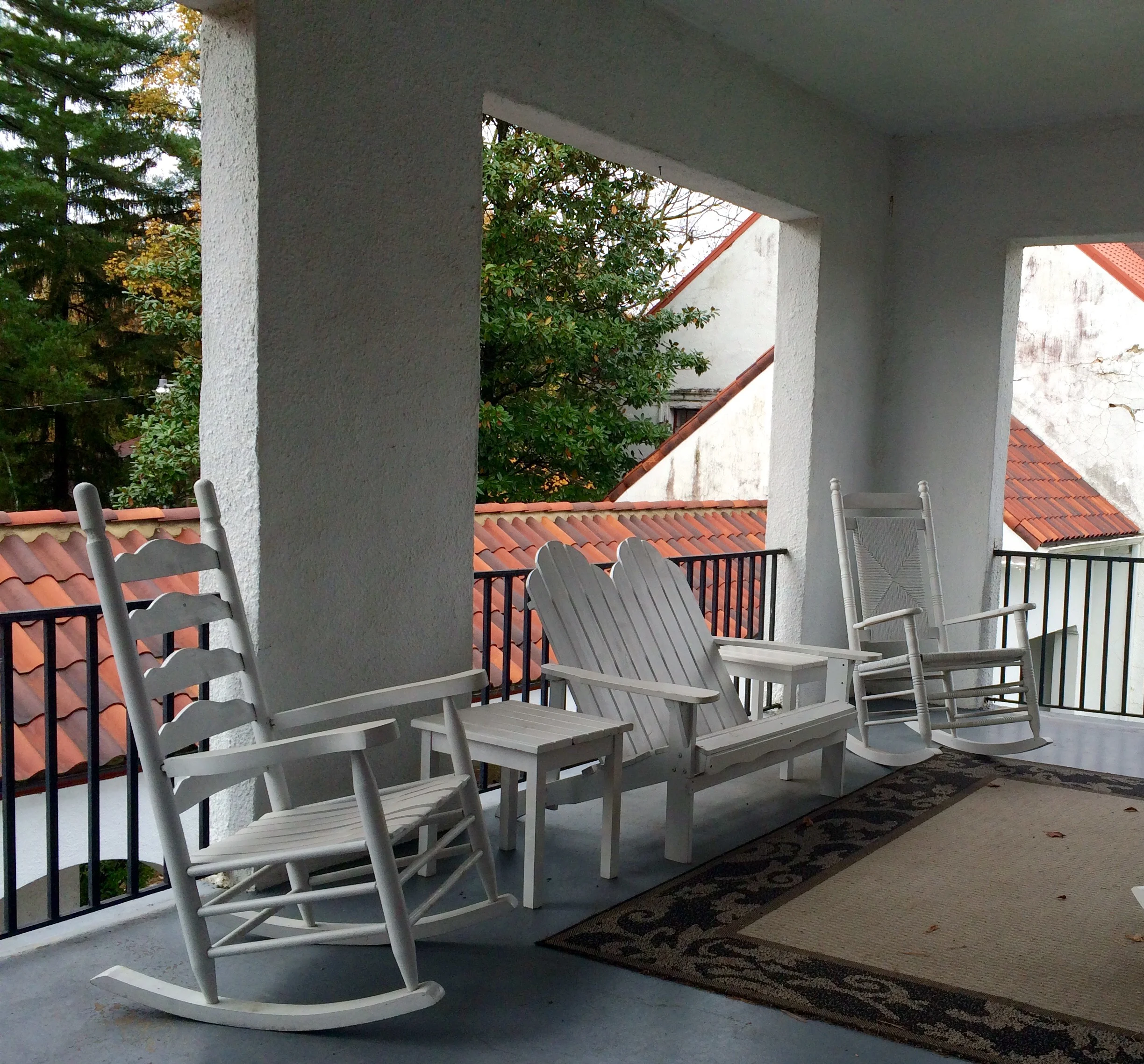 Claiborne Hall 2nd Floor Porch