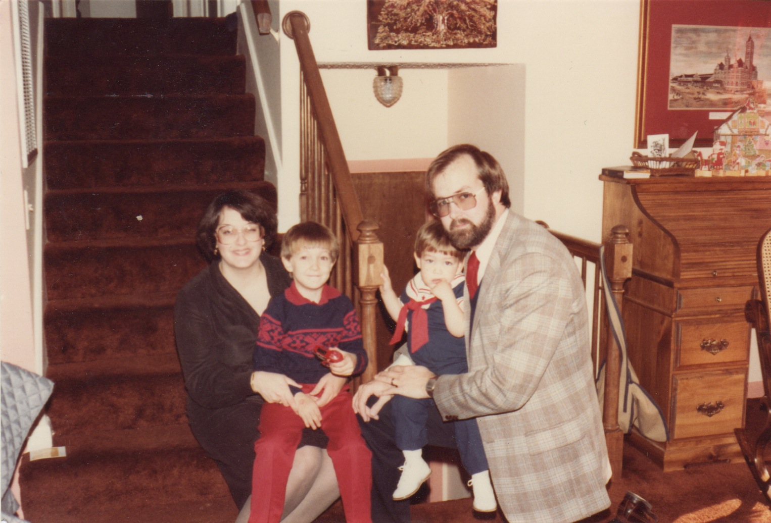 The Steed Family, 1984.