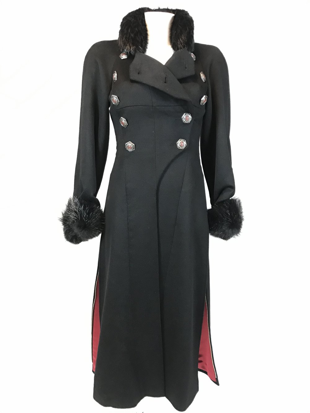chanel cashmere coat