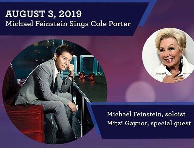 I&rsquo;m SO EXCITED to share with you all that the LEGENDARY, @themitzigaynor will be joining me as my special guest this Saturday at @passymphpops for our tribute to #ColePorter... this is going to be a once in a lifetime show with stories from a H