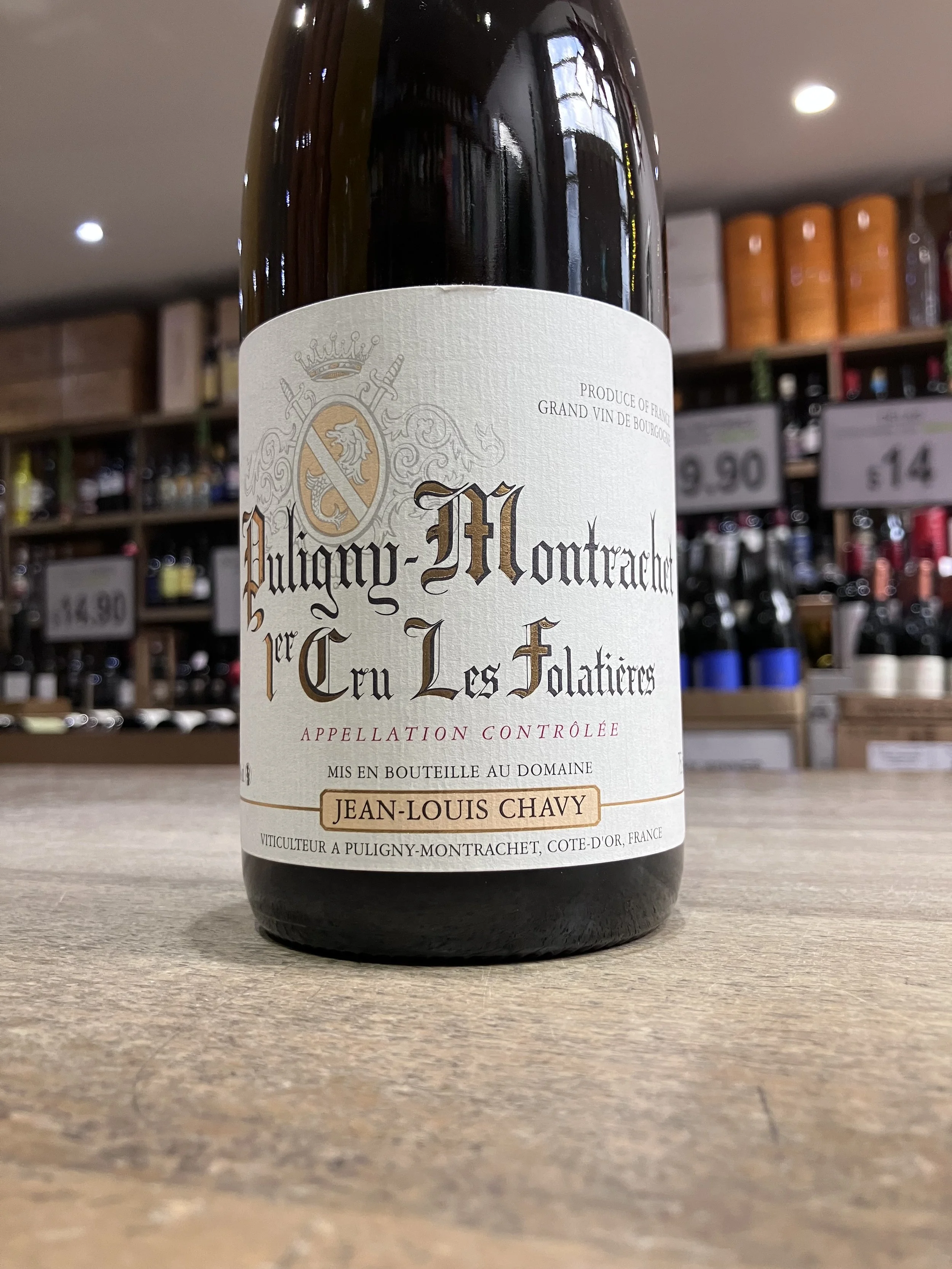 Jean-Louis Chavy Puligny Montrachet 1er Cru Les Folatieres 2019