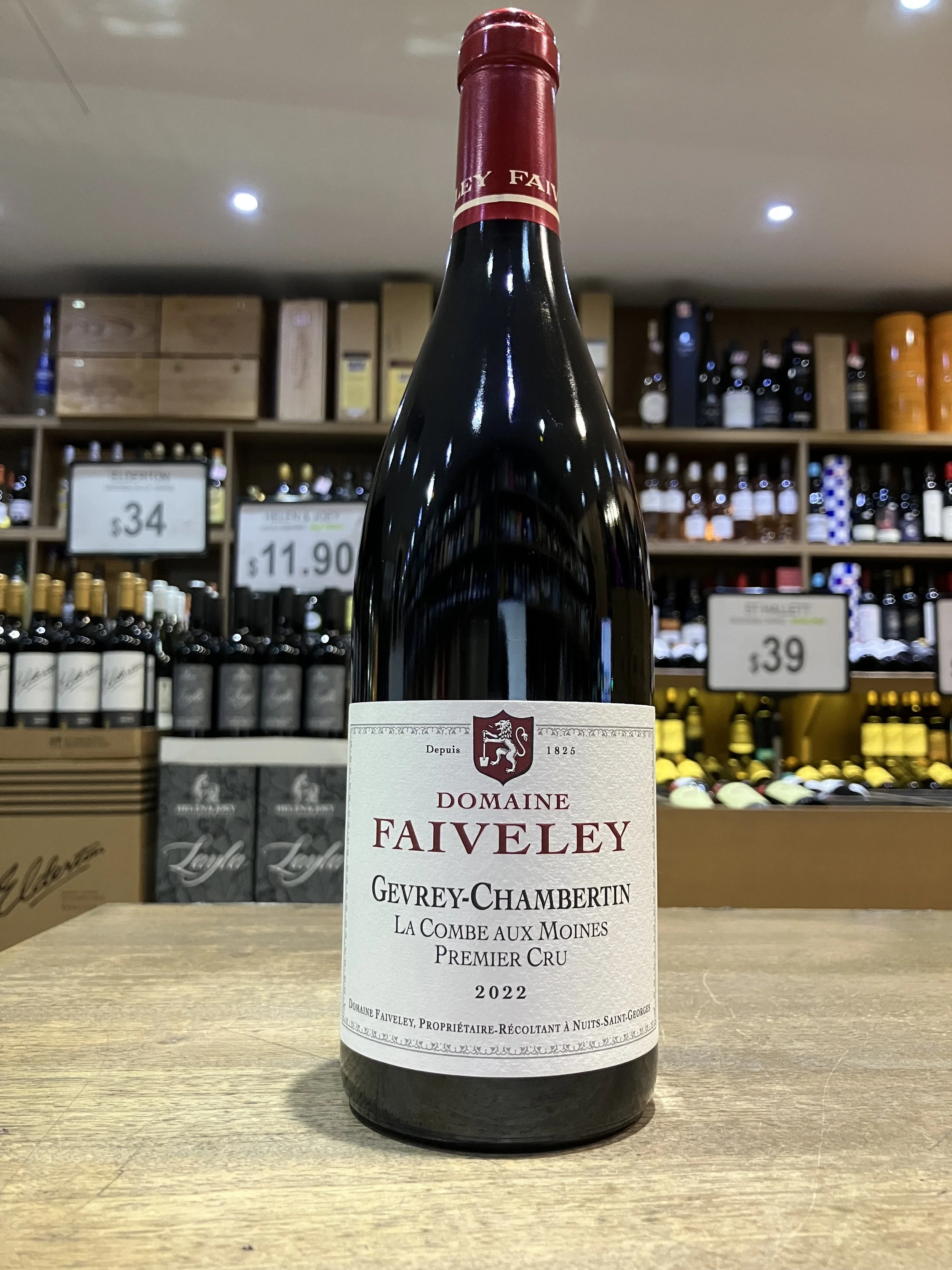 Domaine Faiveley Gevrey-Chambertin 1er Cru La Combe Aux Moines 2022
