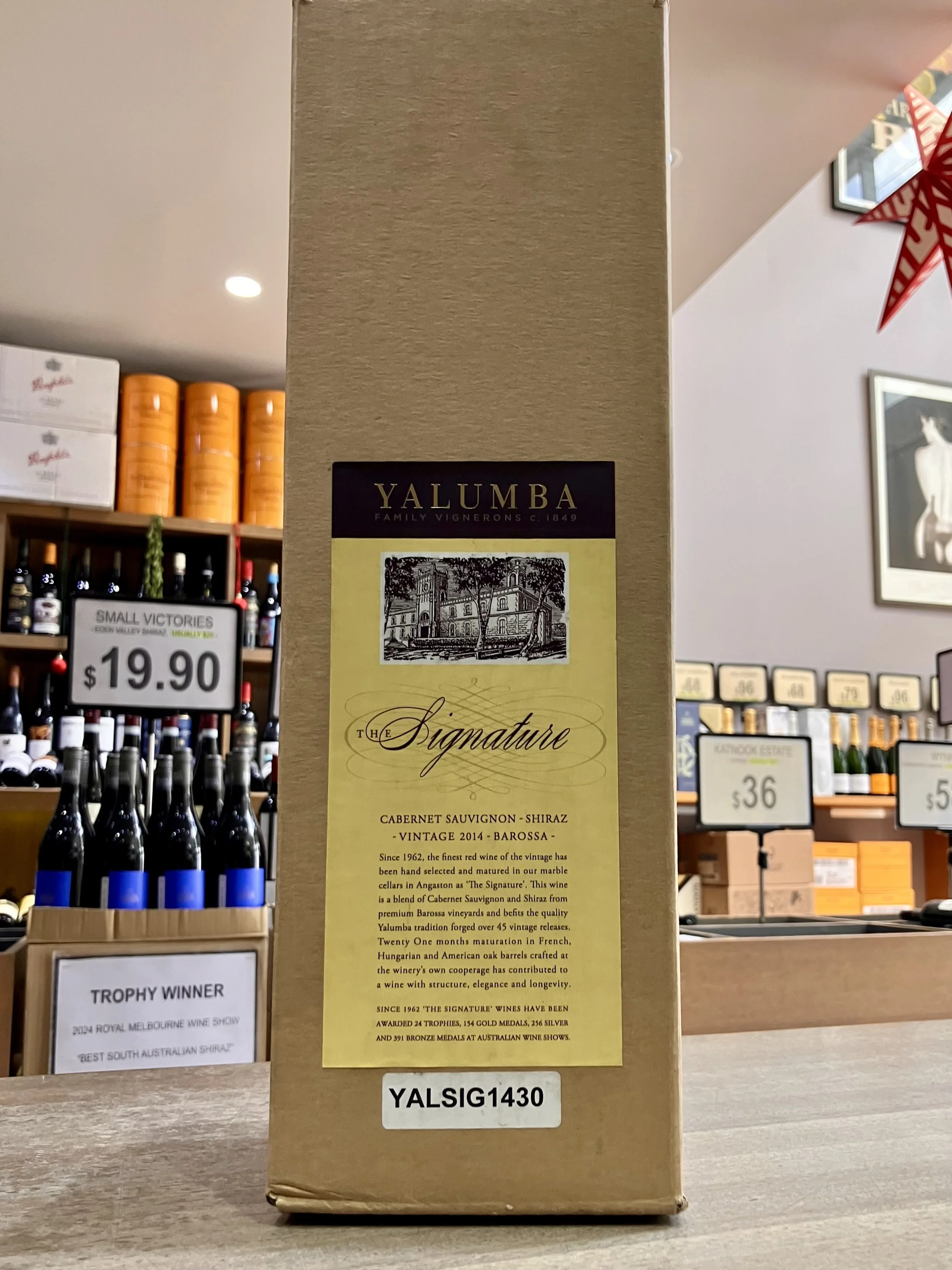 Yalumba The Signature 2014 Jeroboam (3 Litre)