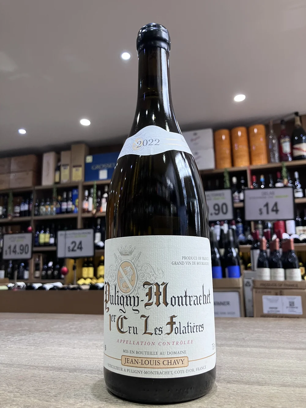 Jean-Louis Chavy Puligny Montrachet 1er Cru Les Folatieres 2022