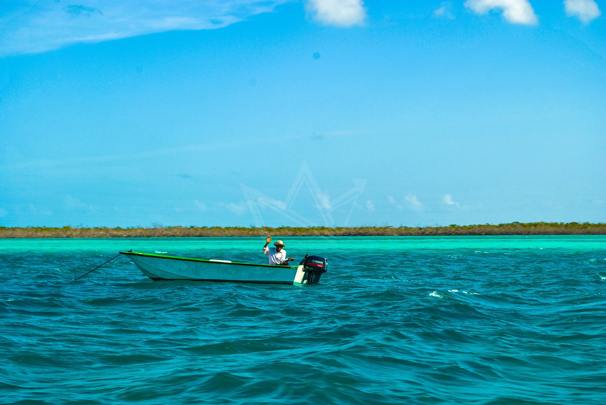 Fisherwoman in the Bight of Acklins