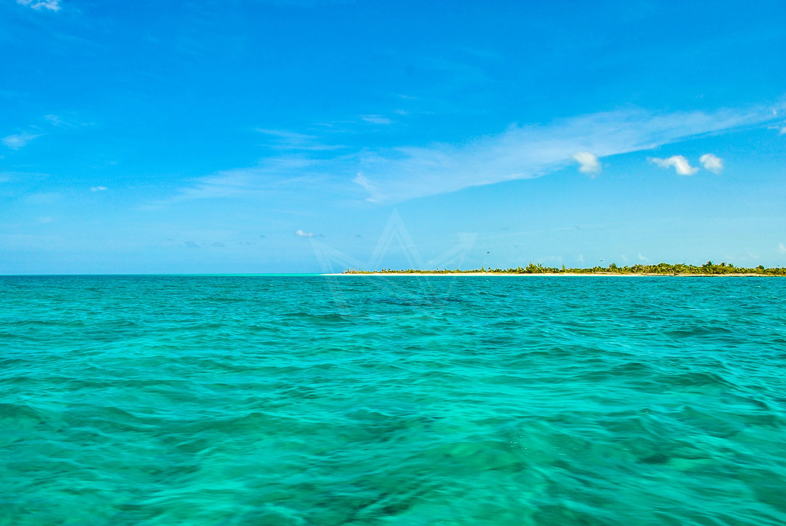 Crooked Island from the Bight of Acklins