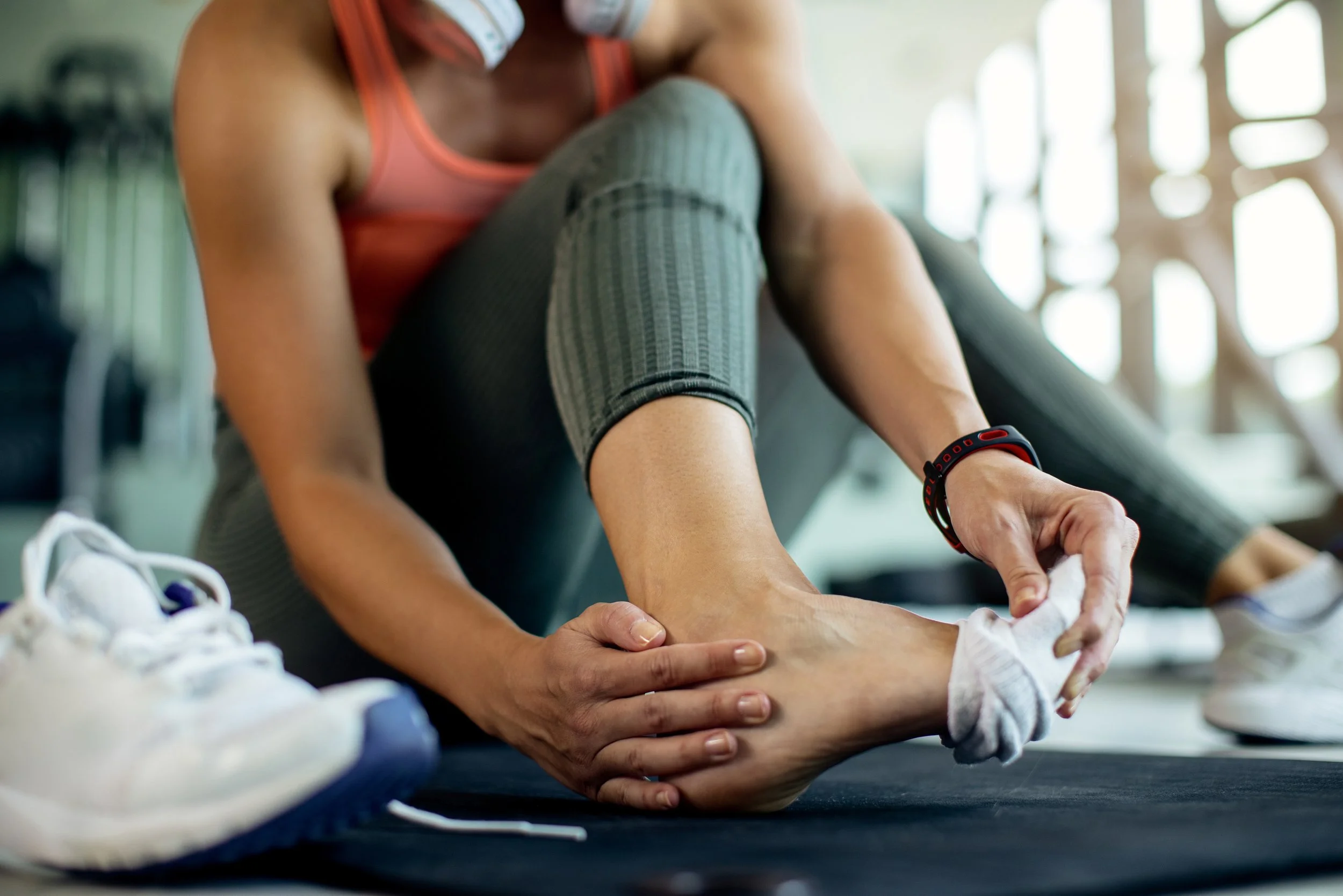 Les « petites blessures » chez les coureurs