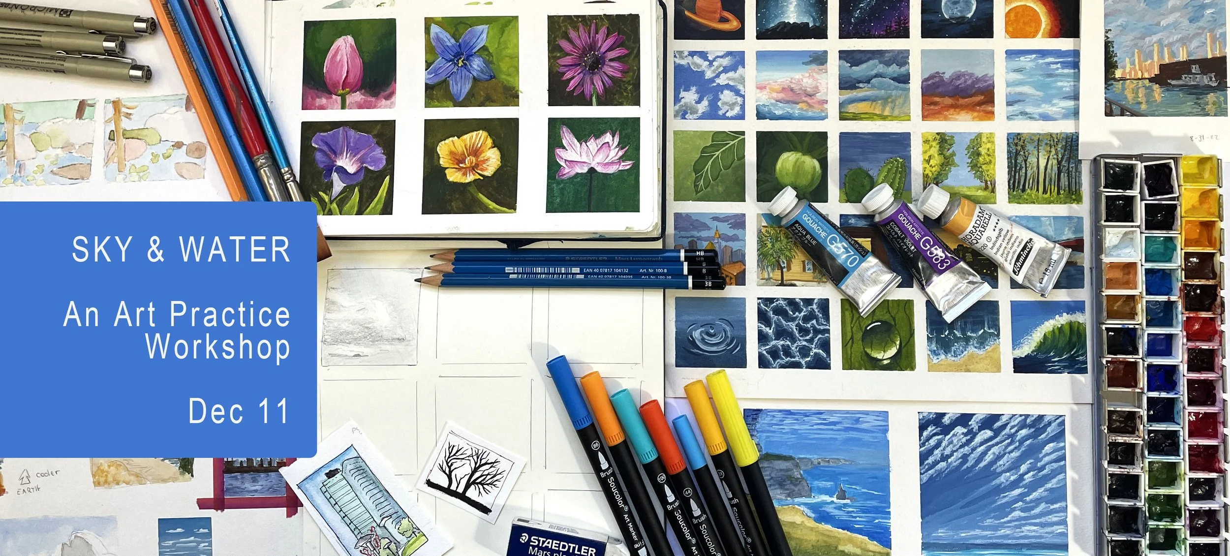 Sky & Water, An Art Practice Workshop
