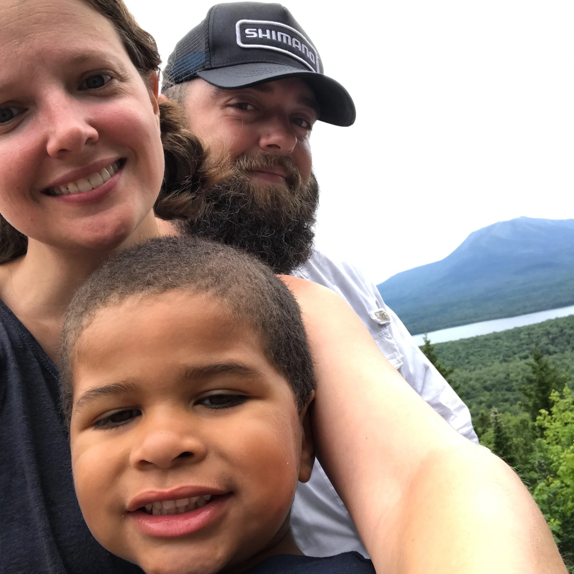 Summit of Barnard Mountain in Katahdin Woods & Waters NM.