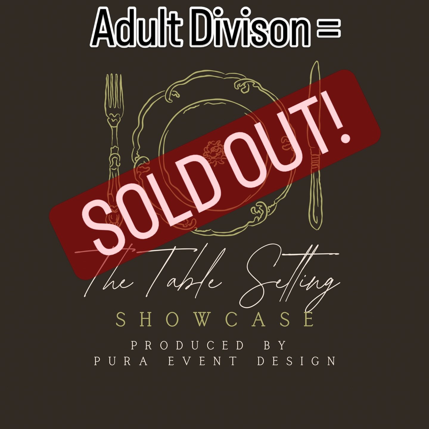 The Table Setting Showcase Adult Division is officially SOLD OUT! ✨

We still have limited spots available in the Youth Division, plus sponsorship opportunities for businesses and community partners who want to be part of this exciting event.

Intere