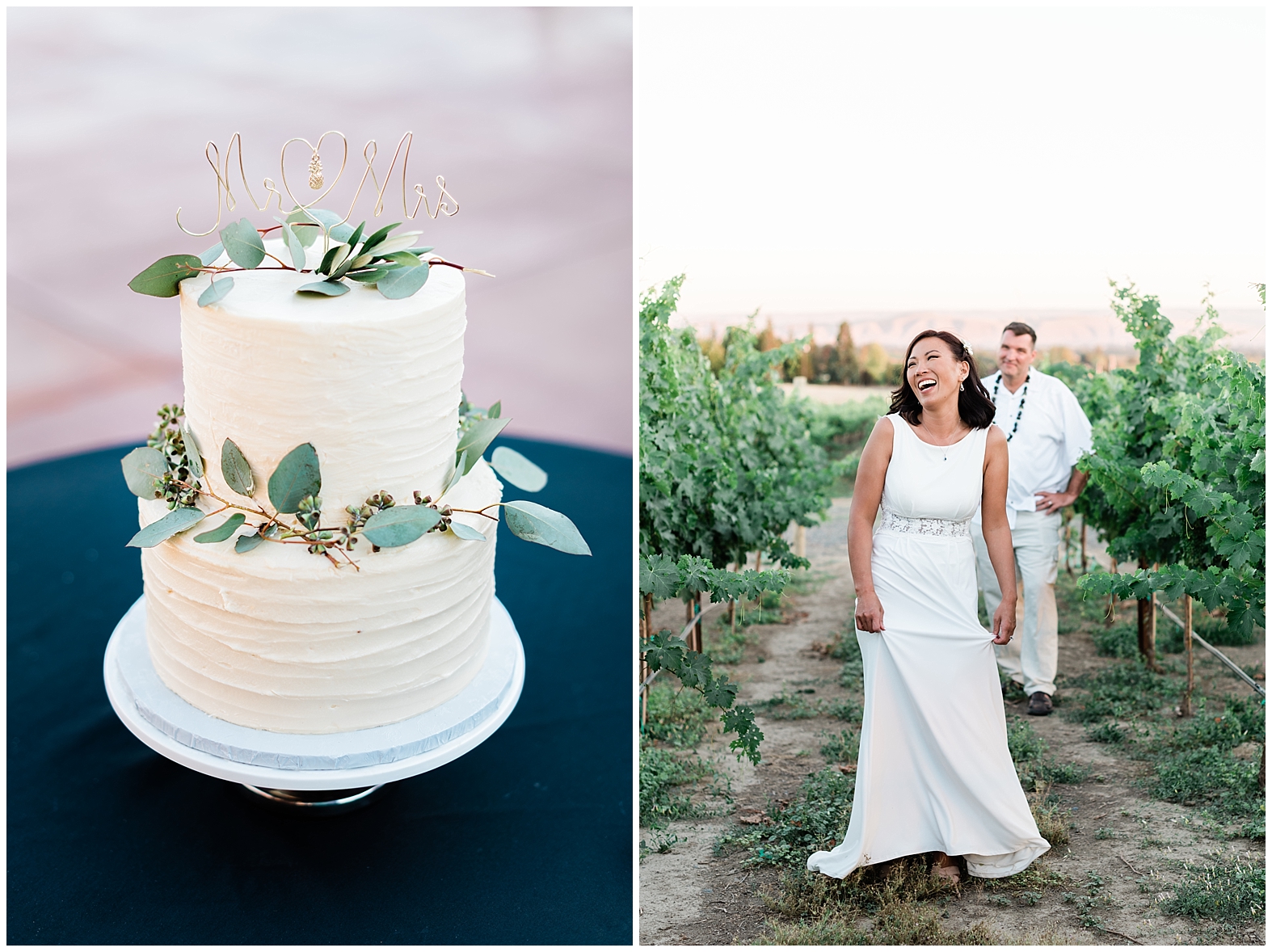 Vineyard Wedding | Janet Lin Photography
