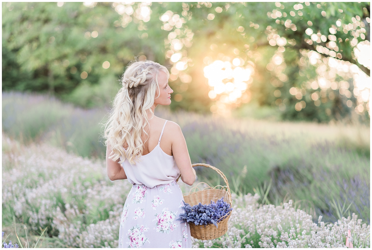Lavender Farm Engagement | Janet Lin Photography